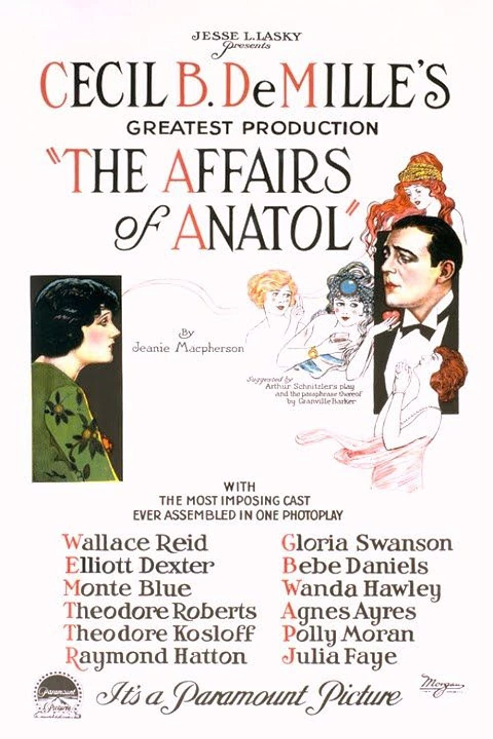 Постер The Affairs of Anatol